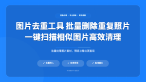 相似图清理工具