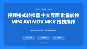 视频格式转换器